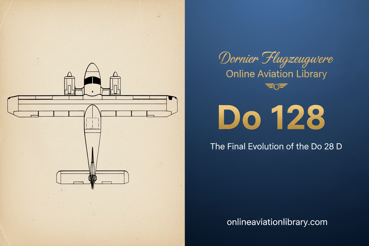 Dornier Do 128 – The Final Evolution of the Do 28 D