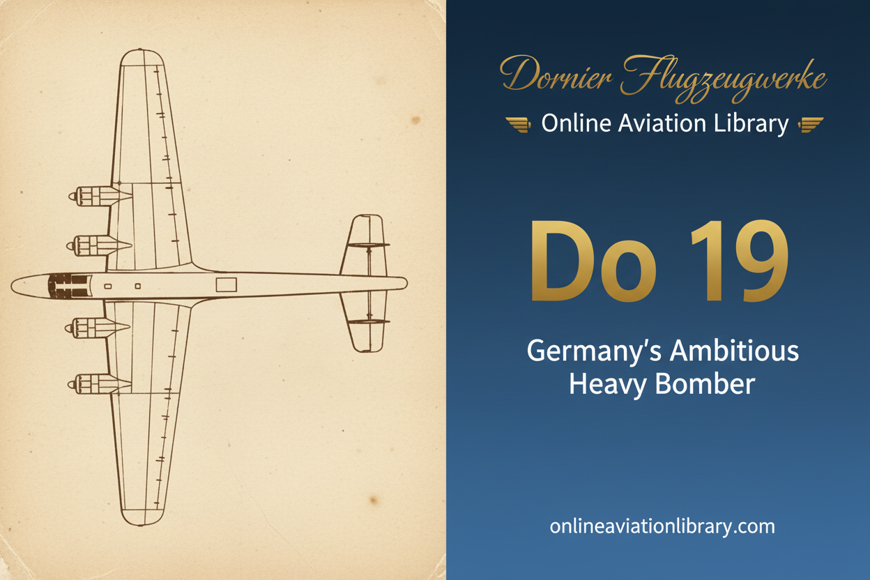 Dornier Do 19: Germany's Ambitious Heavy Bomber