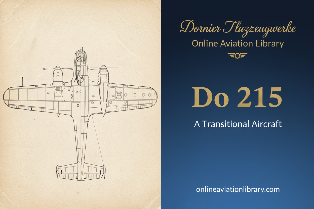 Dornier Do 215 – A Transitional Aircraft