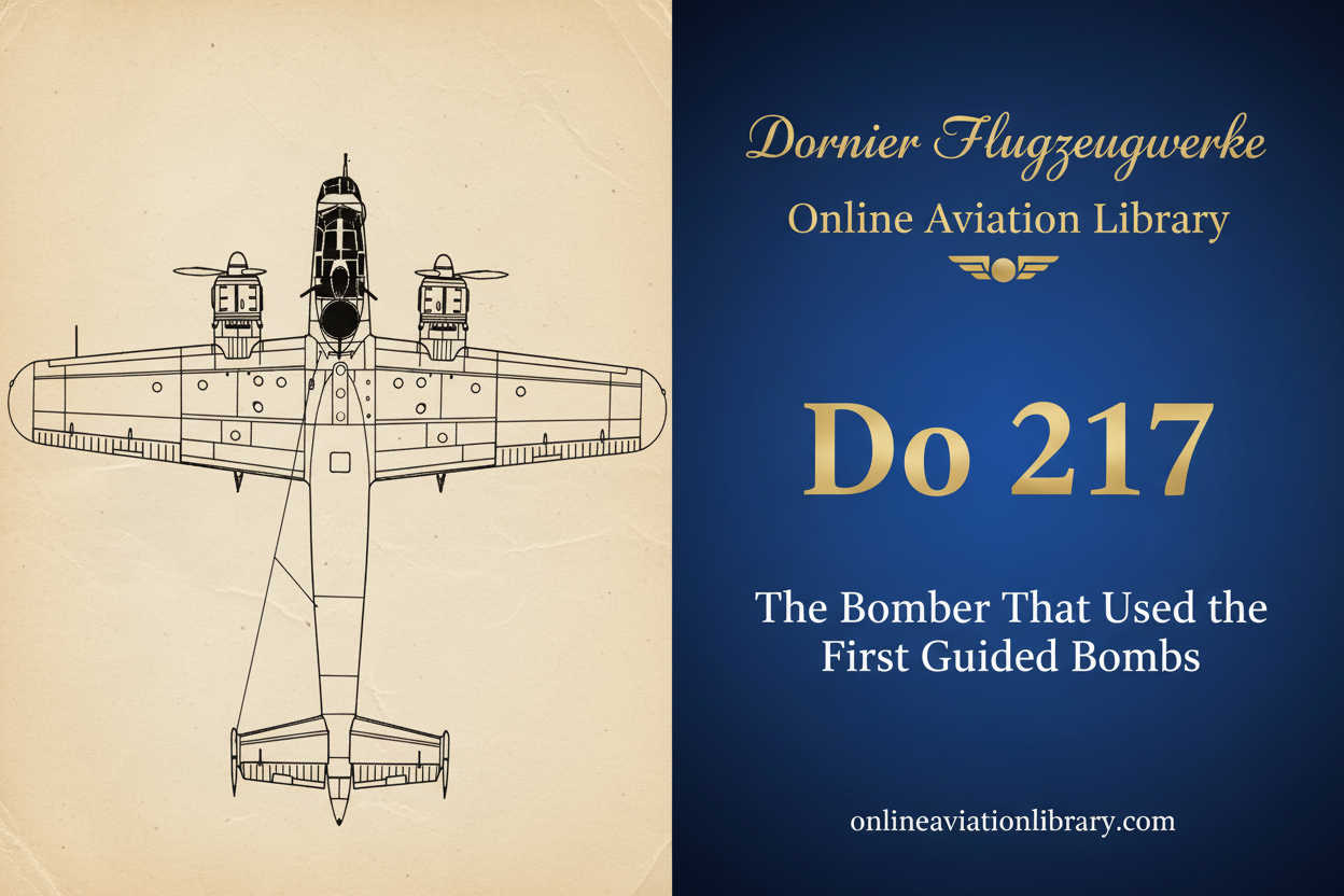 Dornier Do 217 – The Bomber That Used the First Guided Bombs