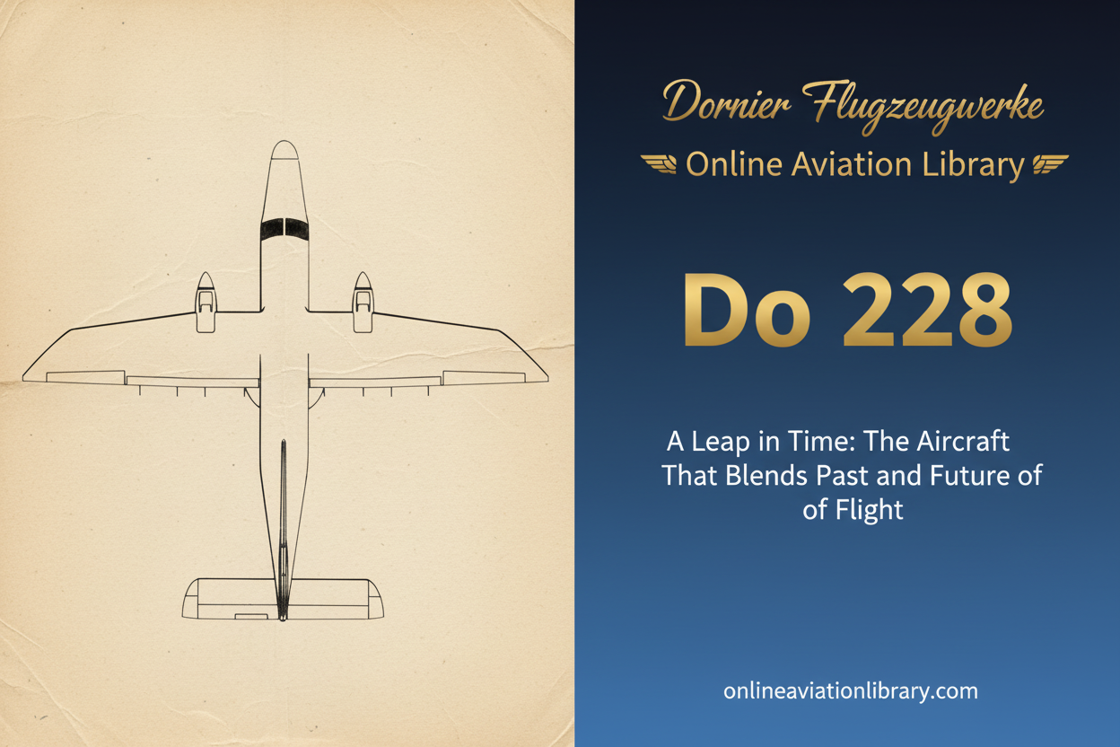 Dornier Do 228 – A Leap in Time: The Aircraft That Blends Past and Future of Flight