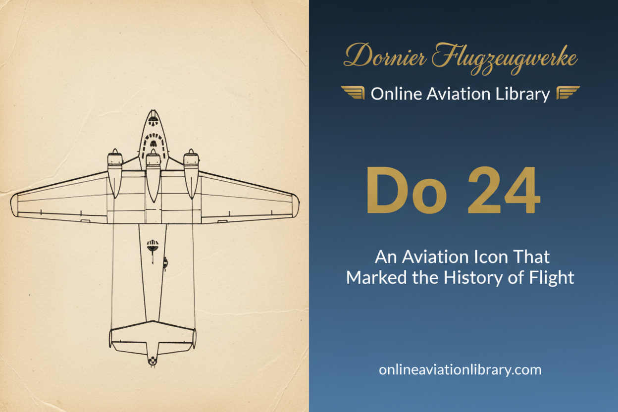 Dornier Do 24: An Aviation Icon That Marked the History of Flight
