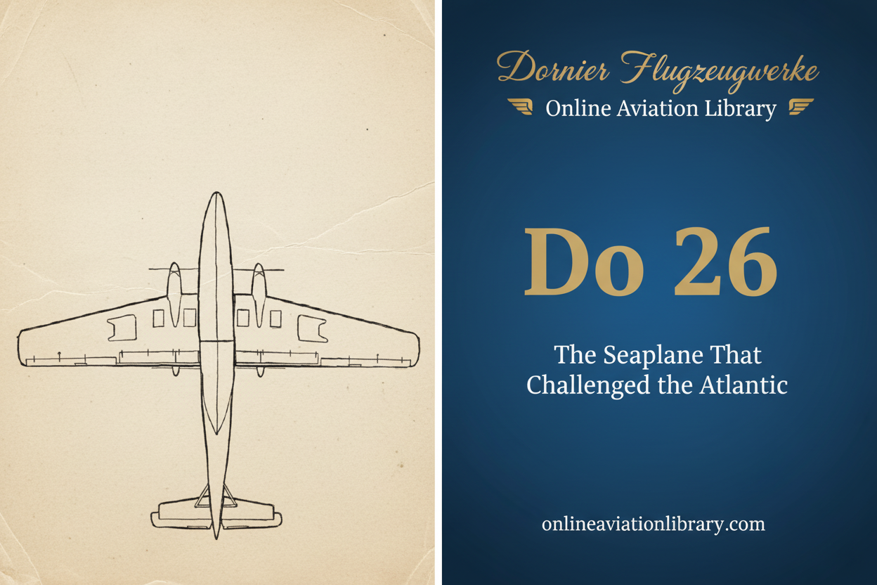 Dornier Do 26: The Seaplane That Challenged the Atlantic