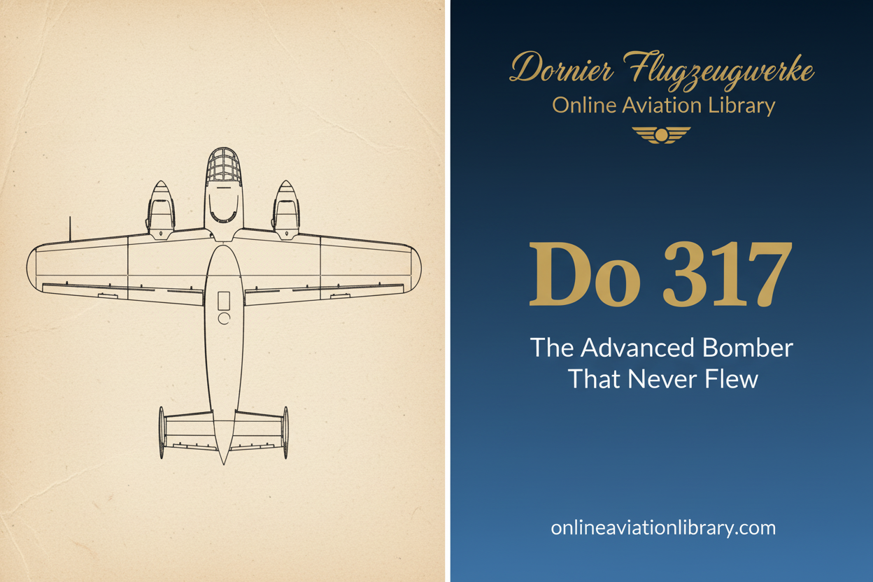 Dornier Do 317 – The Advanced Bomber That Never Flew