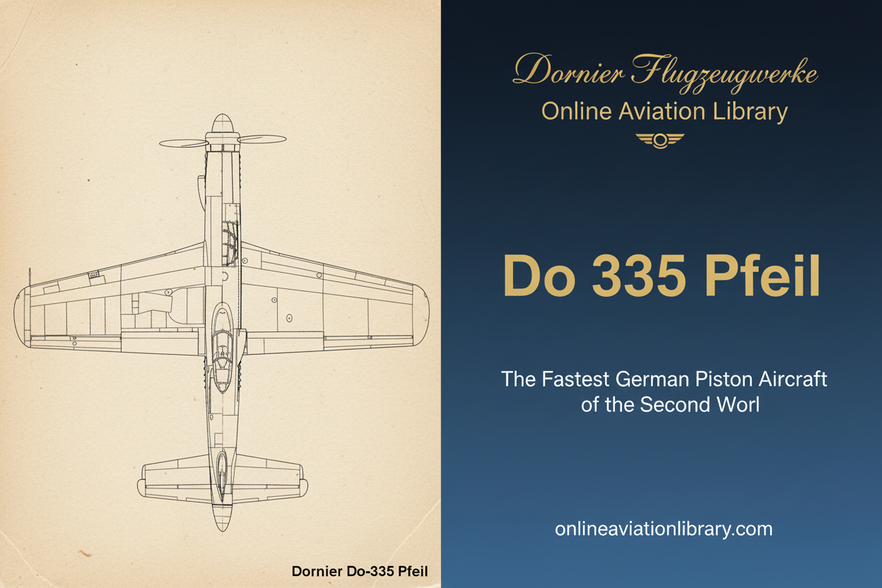 Dornier Do 335 – The Fastest German Piston Aircraft of the Second World War