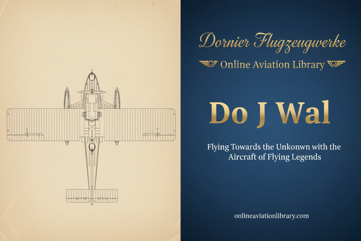 Dornier Do J Wal – Flying Towards the Unknown with the Aircraft of Flying Legends
