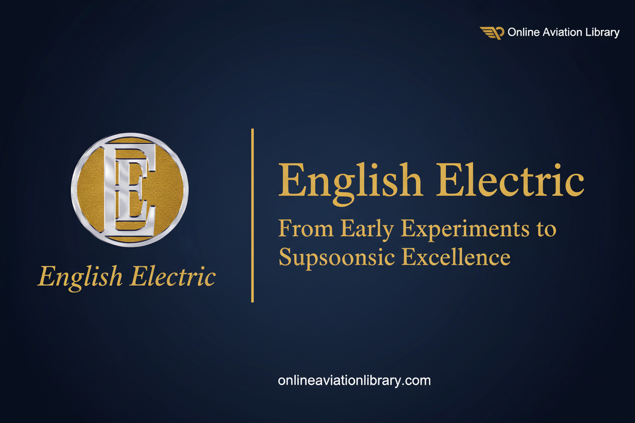 English Electric: From Early Experiments to Supersonic Excellence