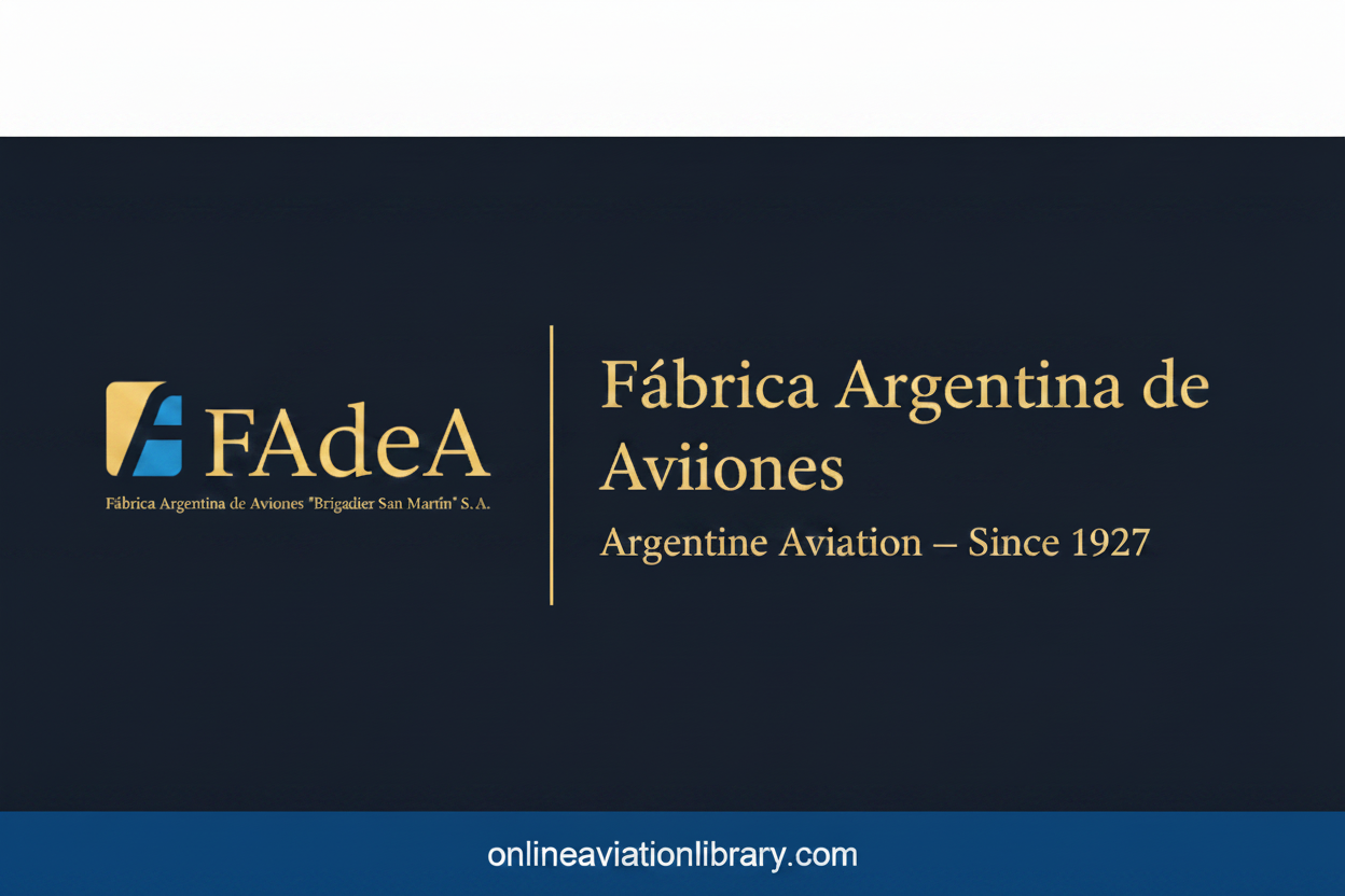 Fábrica Argentina de Aviones «Brigadier San Martín» S.A. (FAdeA): Argentina's Aviation Legacy