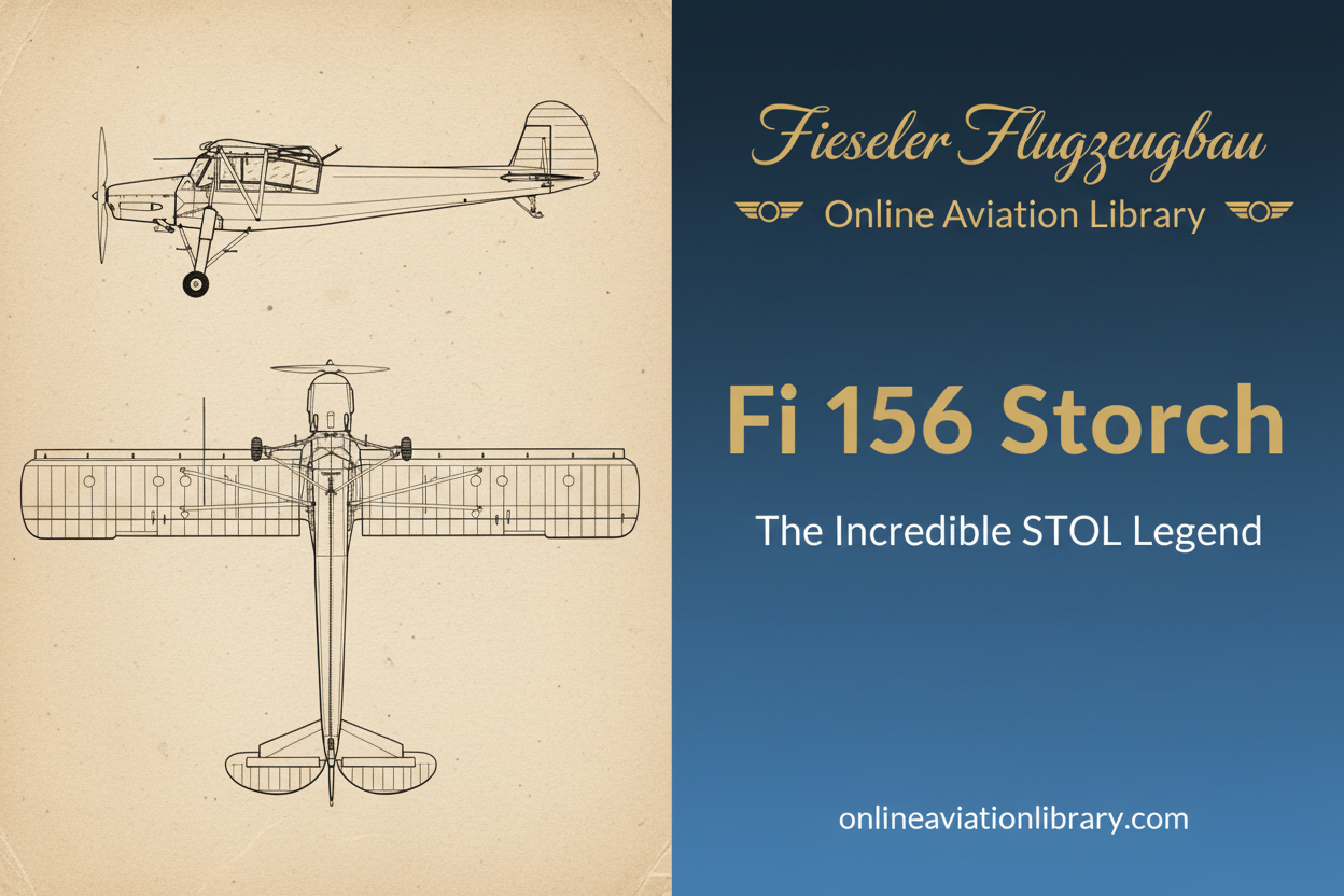 Fieseler Fi 156 Storch: The Incredible STOL Legend