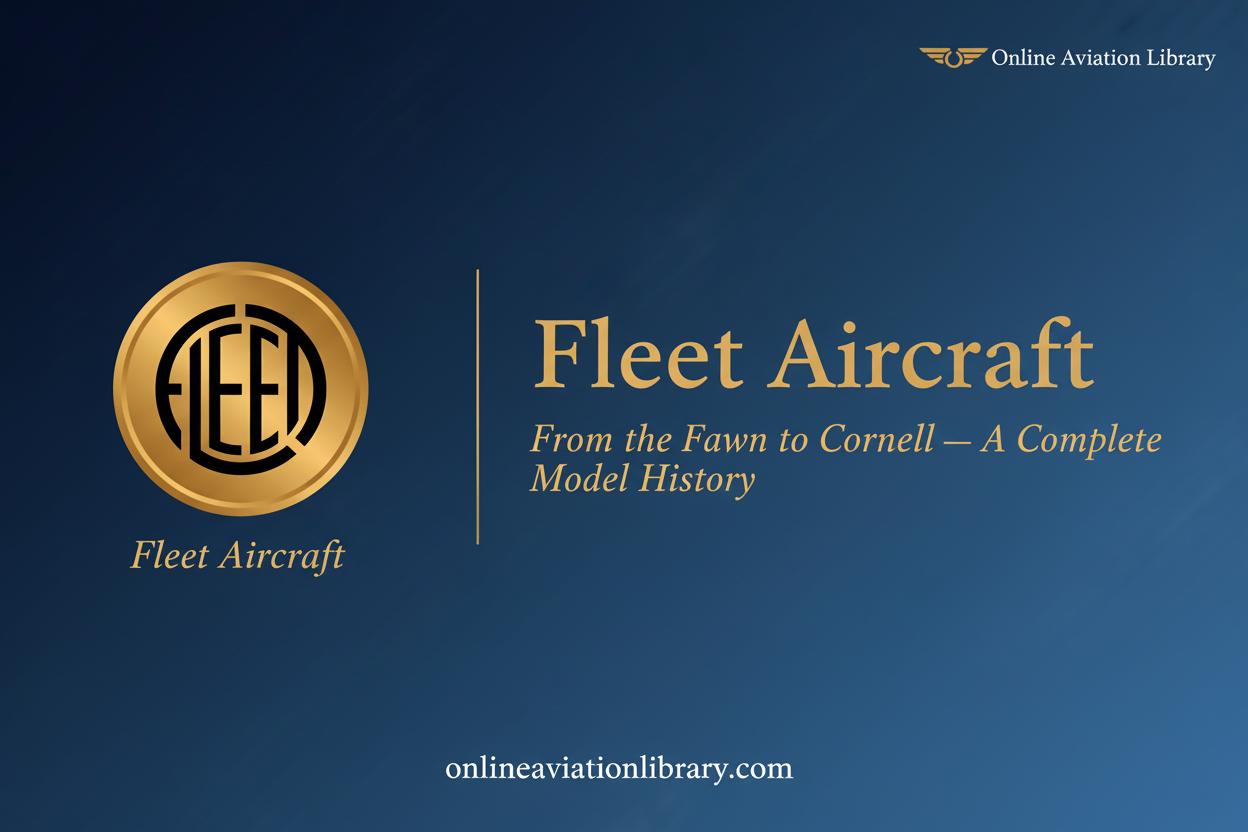 Fleet Aircraft: From the Fawn to the Canuck — A Complete Family History