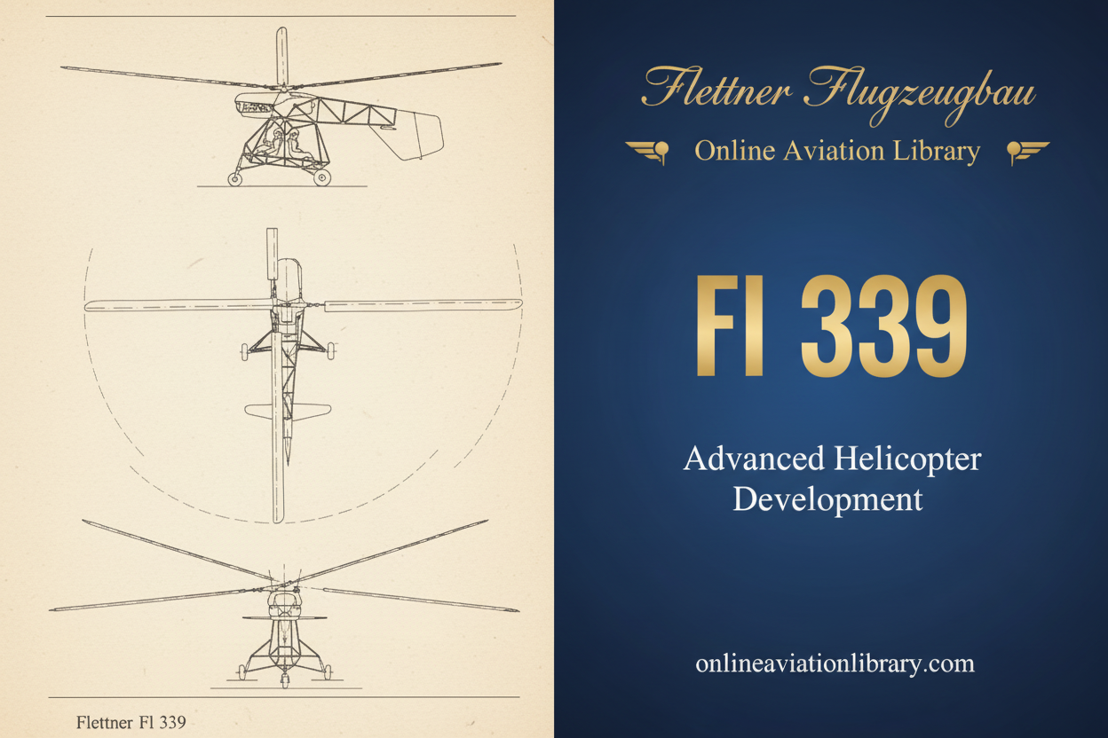 Flettner Fl 339: Advanced Helicopter Development
