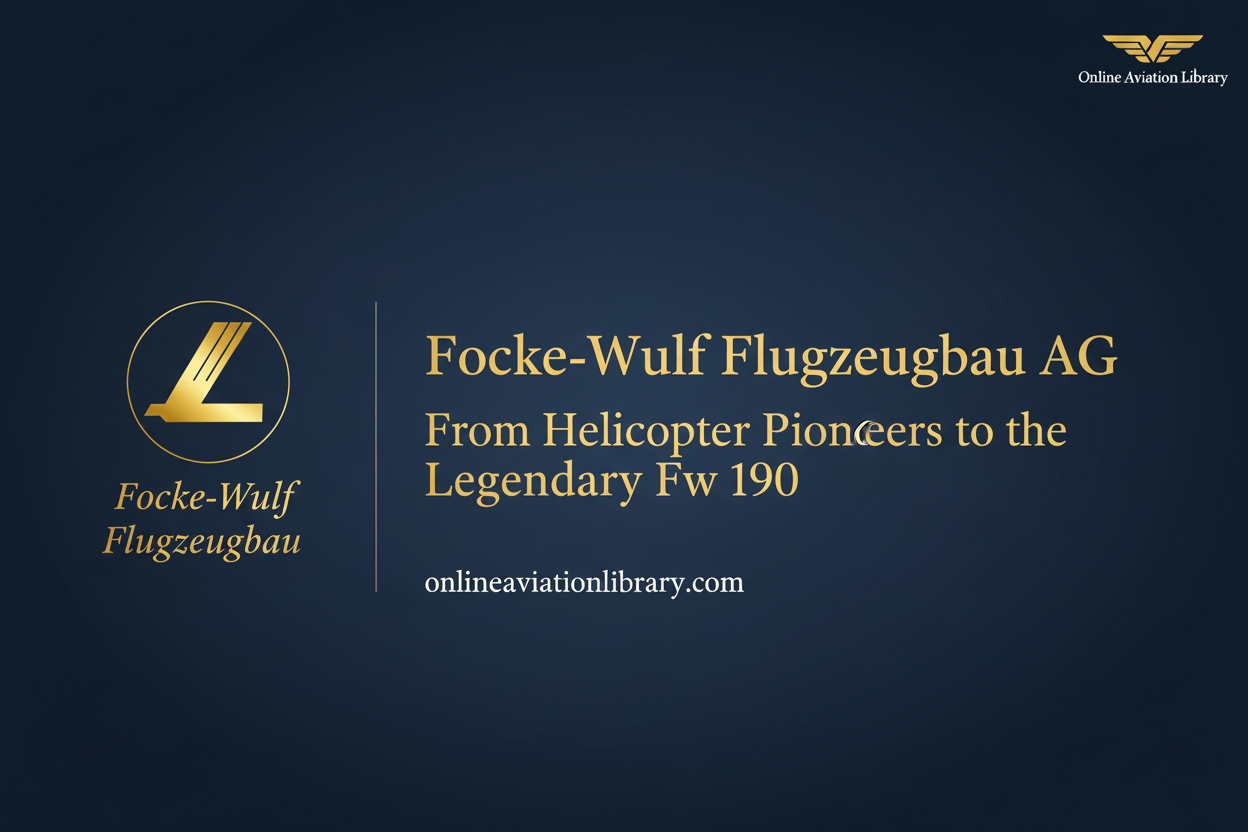 Focke-Wulf Flugzeugbau AG  History