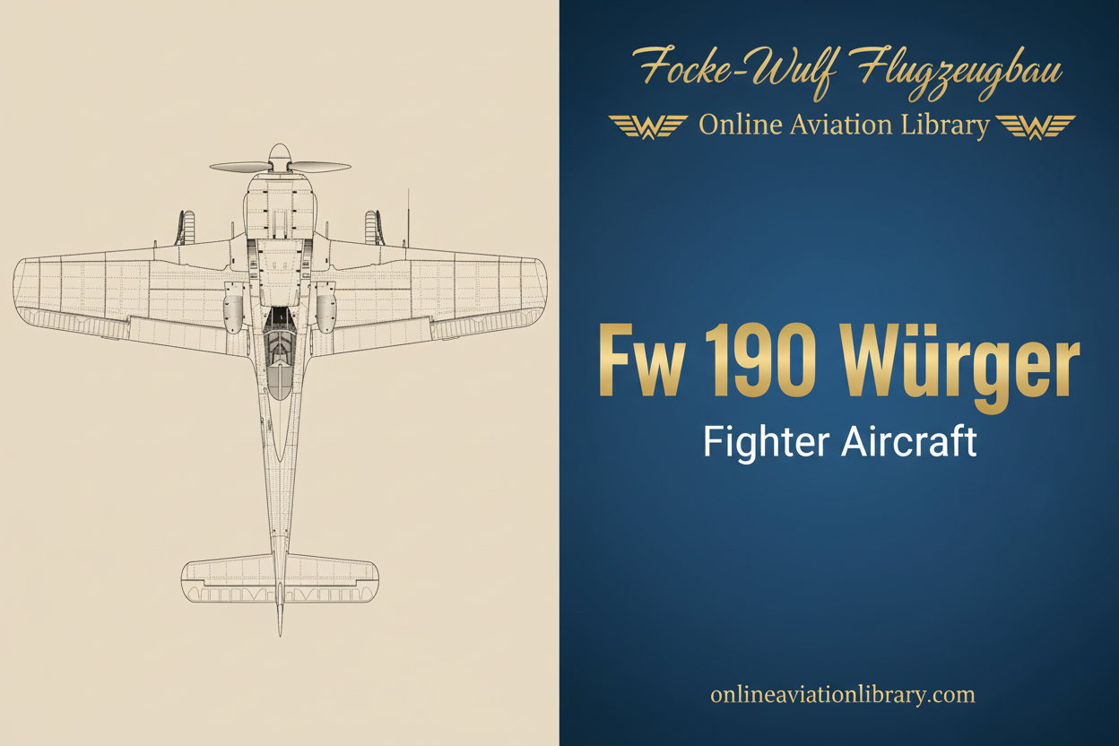 Focke-Wulf Fw 190 Würger: The Best German Fighter Aircraft of World War II