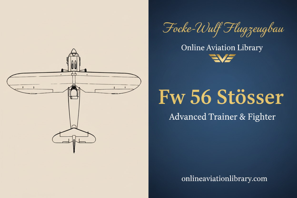 Focke-Wulf Fw 56 Stösser: Versatility in One Aircraft