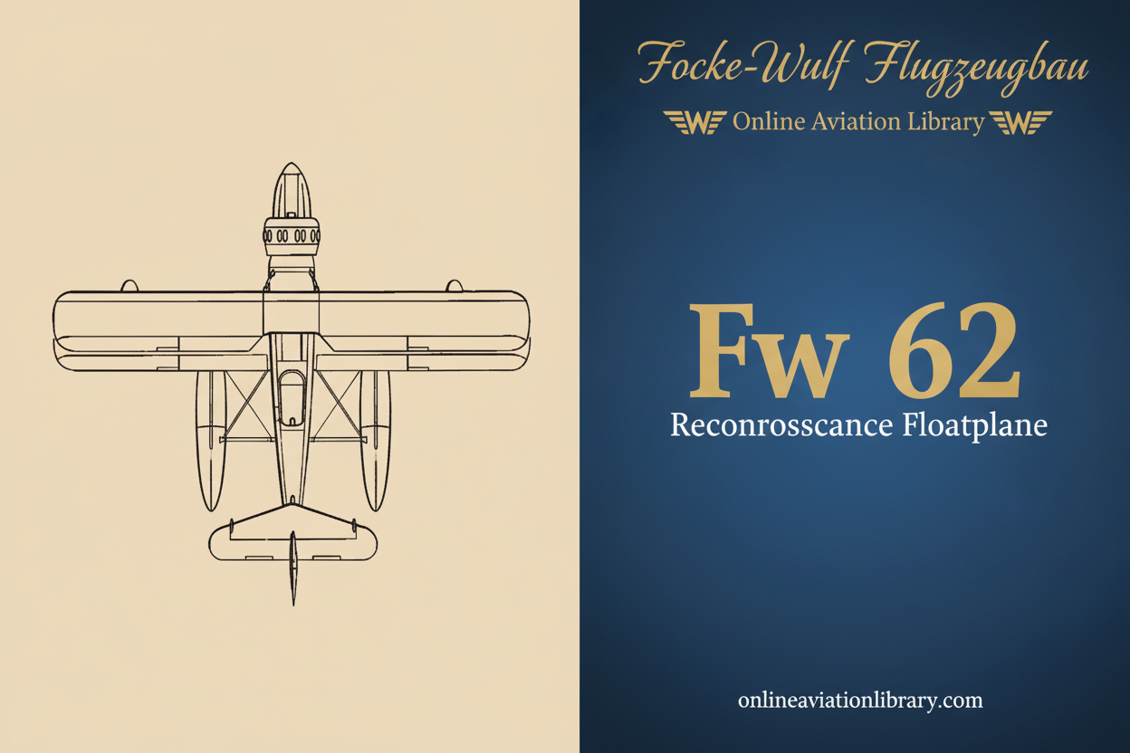 Focke-Wulf Fw 62: An Almost Forgotten Biplane