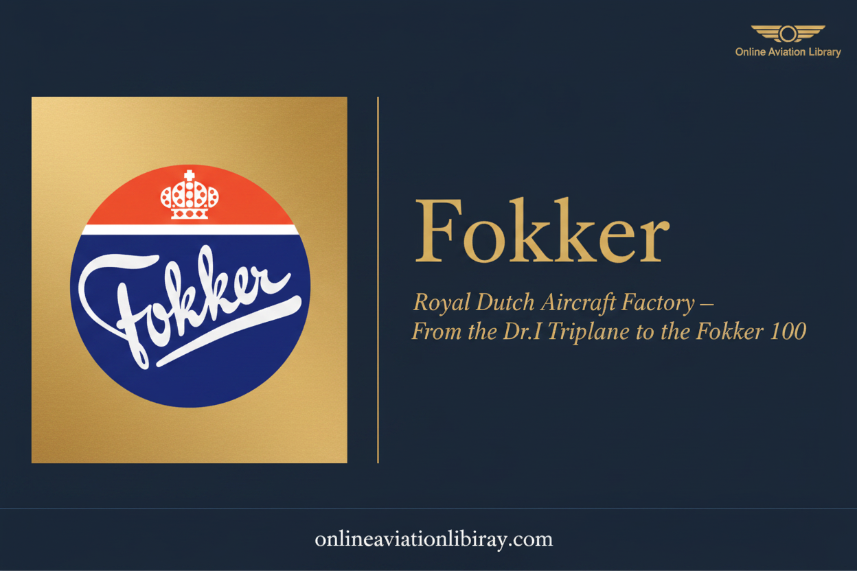 Fokker — A History of Dutch Aviation Innovation