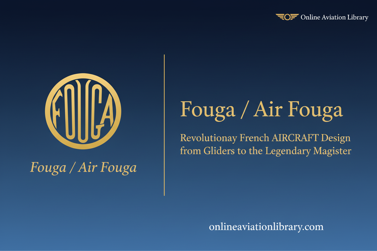 Fouga / Air Fouga: Revolutionary French Aircraft Design from Gliders to the Legendary Magister
