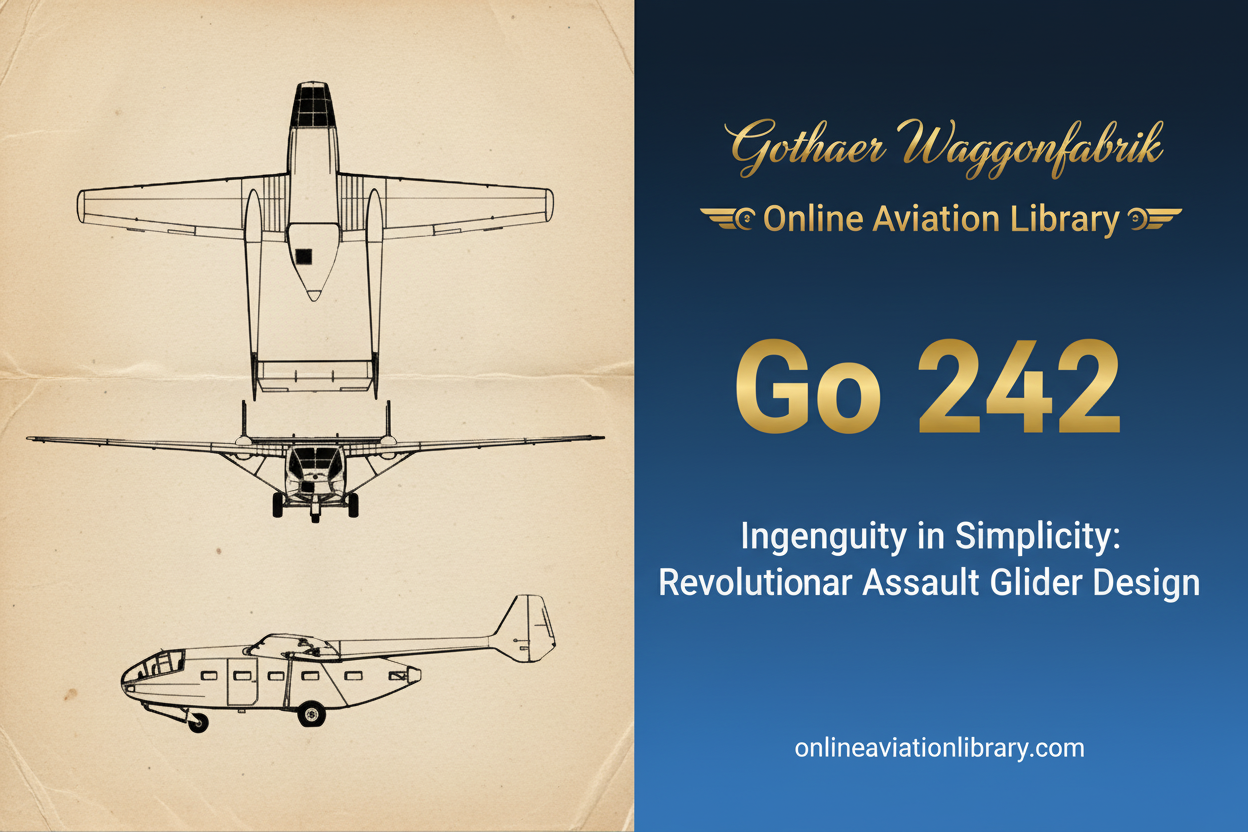 Gotha Go 242 - Ingenuity in Simplicity: Revolutionary Assault Glider Design