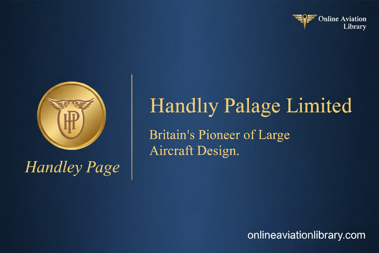 Handley Page Limited — A Complete Aircraft Design Legacy