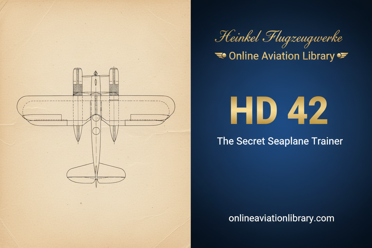 Heinkel HD 42: The Secret Trainer That Shaped German Naval Aviation