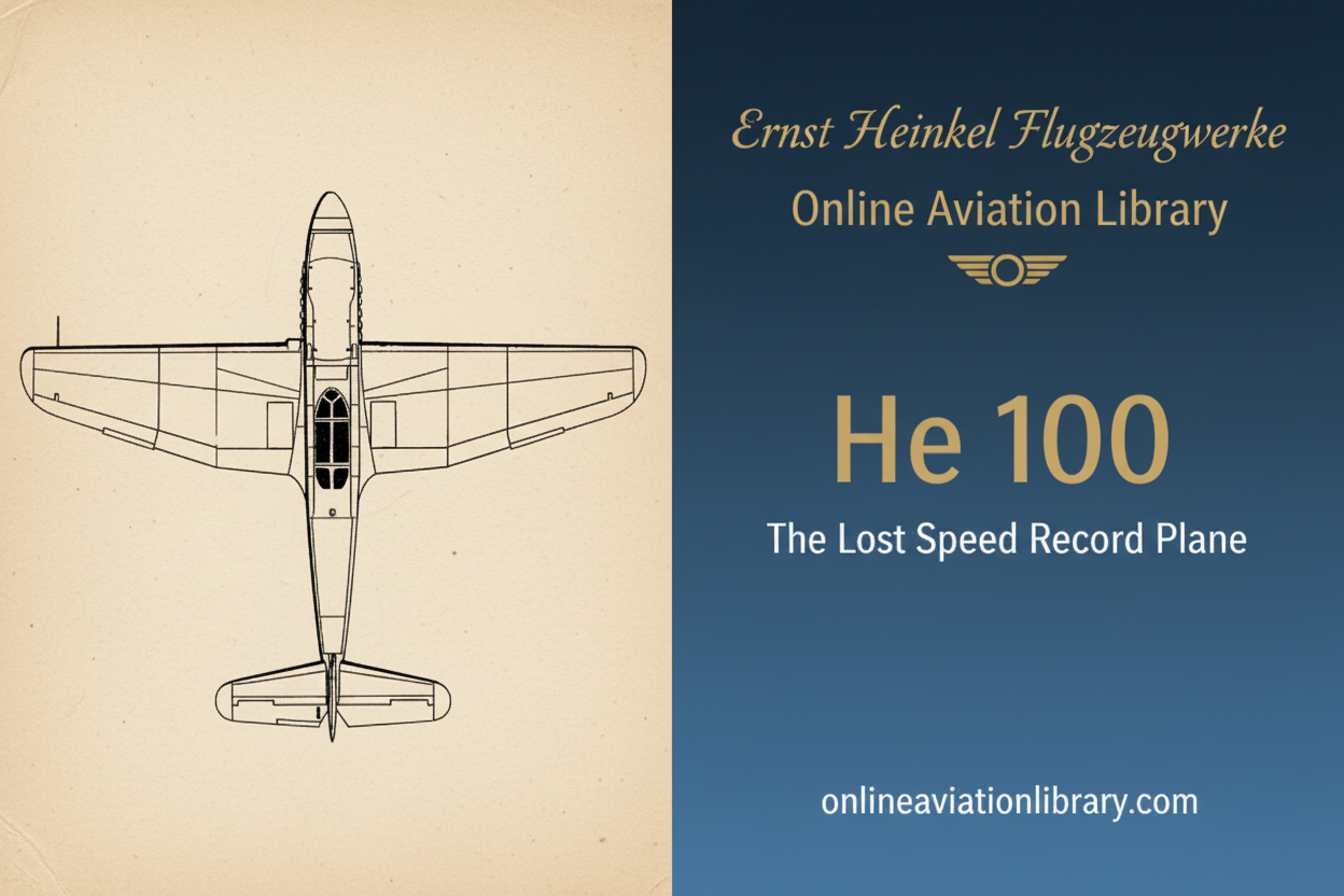Heinkel He 100: The Lost Speed Record Plane