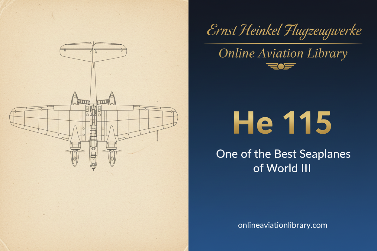 Heinkel He 115: One of the Best Seaplanes of World War II