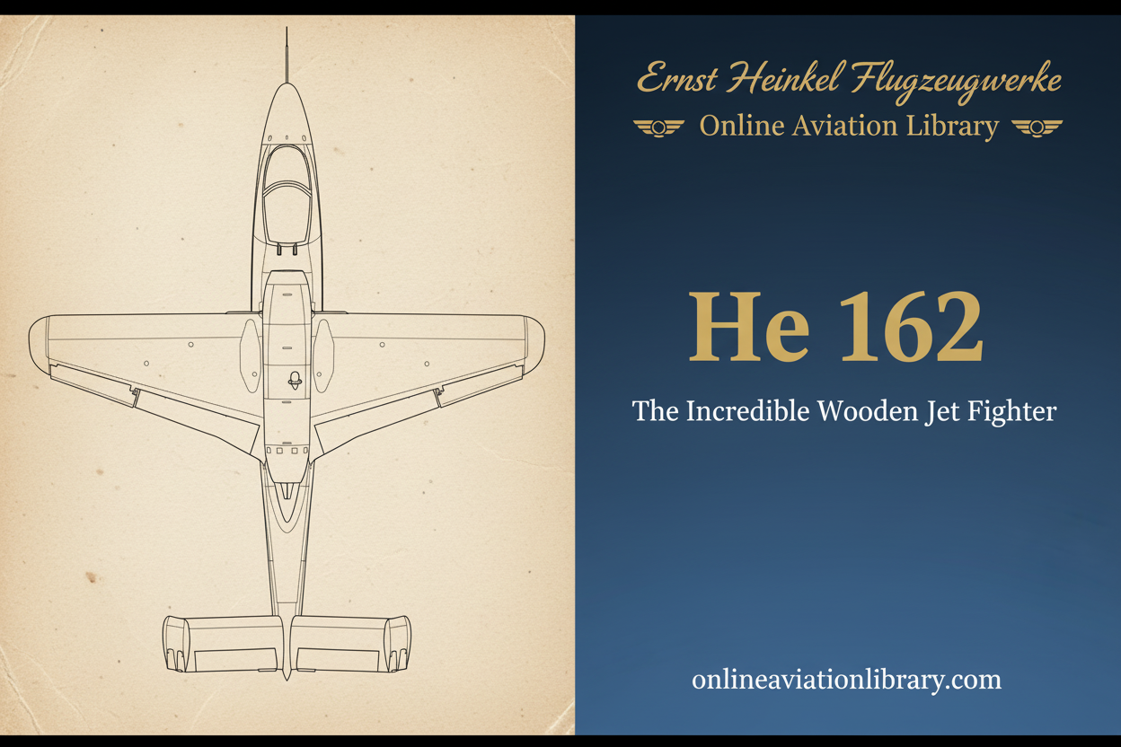Heinkel He 162 Salamander: The Incredible Wooden Jet Fighter