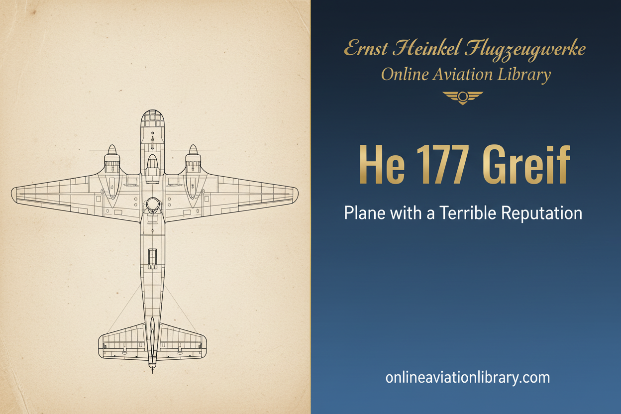 Heinkel He 177 Greif: Plane with a Terrible Reputation