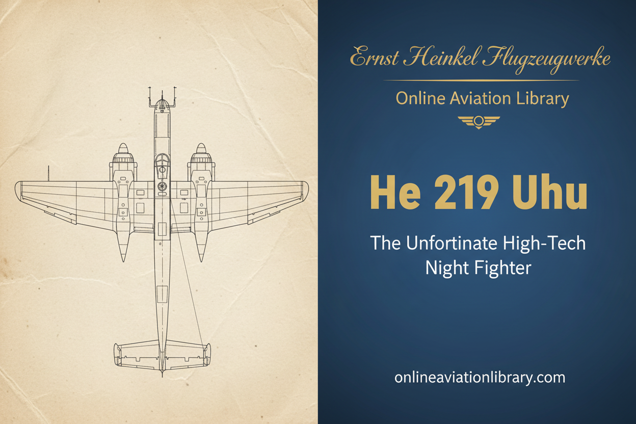 Heinkel He 219 Uhu: The Unfortunate and Incredibly High-Tech Night Fighter