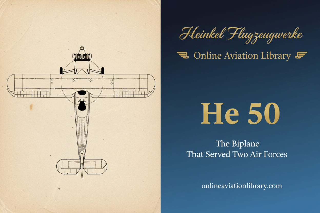 Heinkel He 50: The German Biplane That Served Two Air Forces