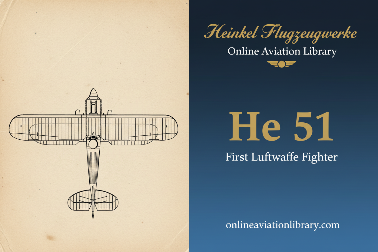 Heinkel He 51: The First Luftwaffe Fighter