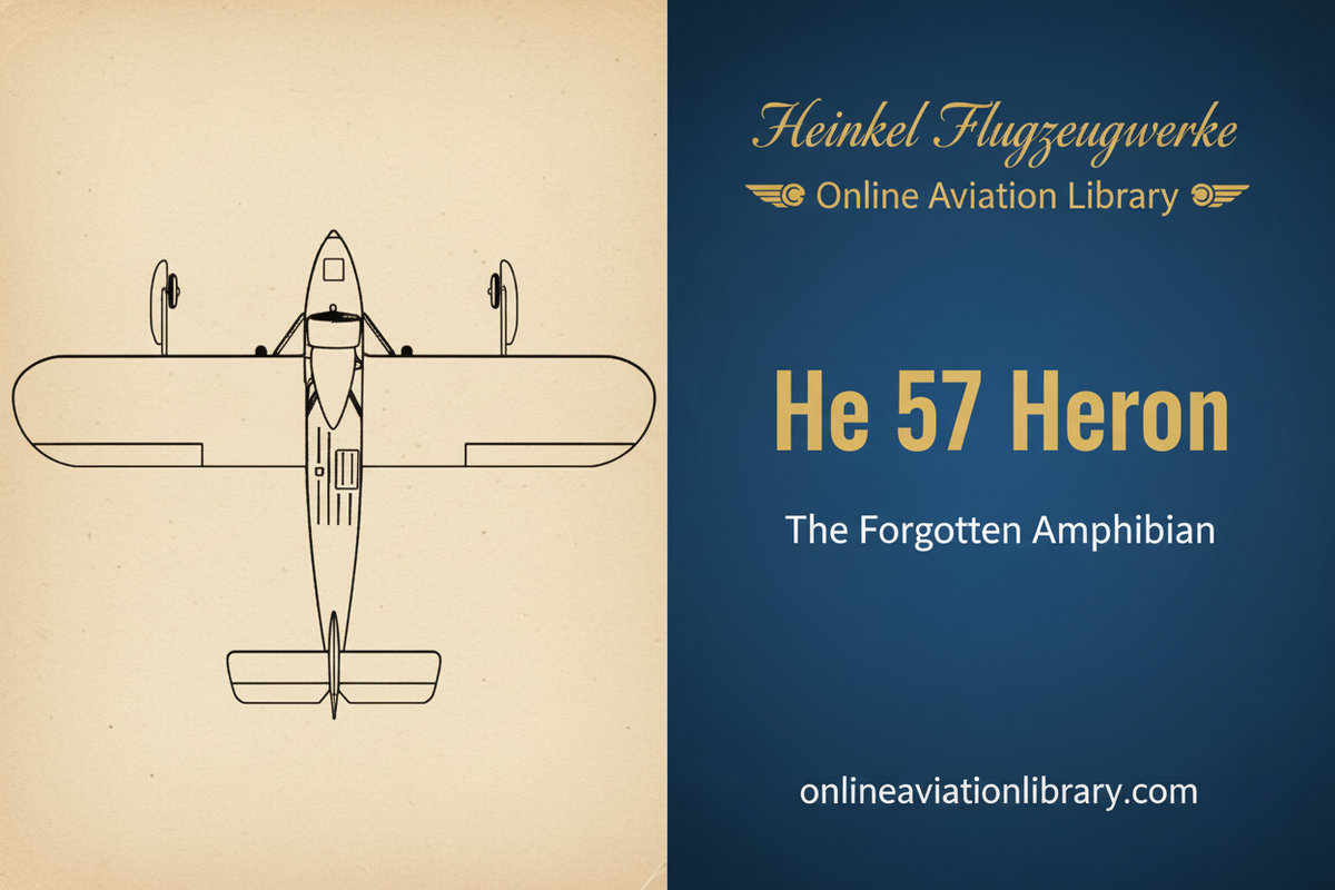Heinkel He 57 Heron: The Forgotten Amphibian