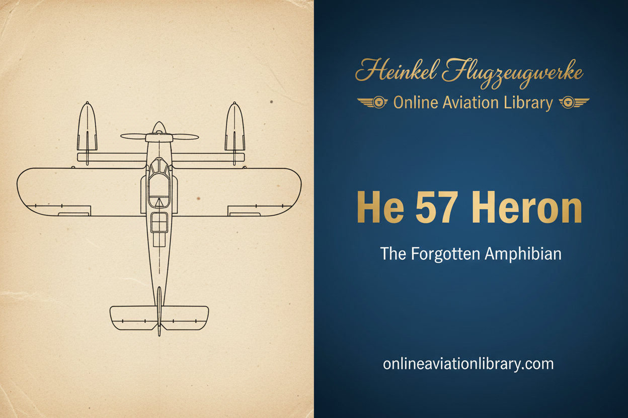 Heinkel He 57 Heron: The Forgotten Amphibian