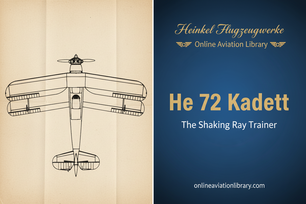 Heinkel He 72 Kadett: The Shaking Ray of the Luftwaffe