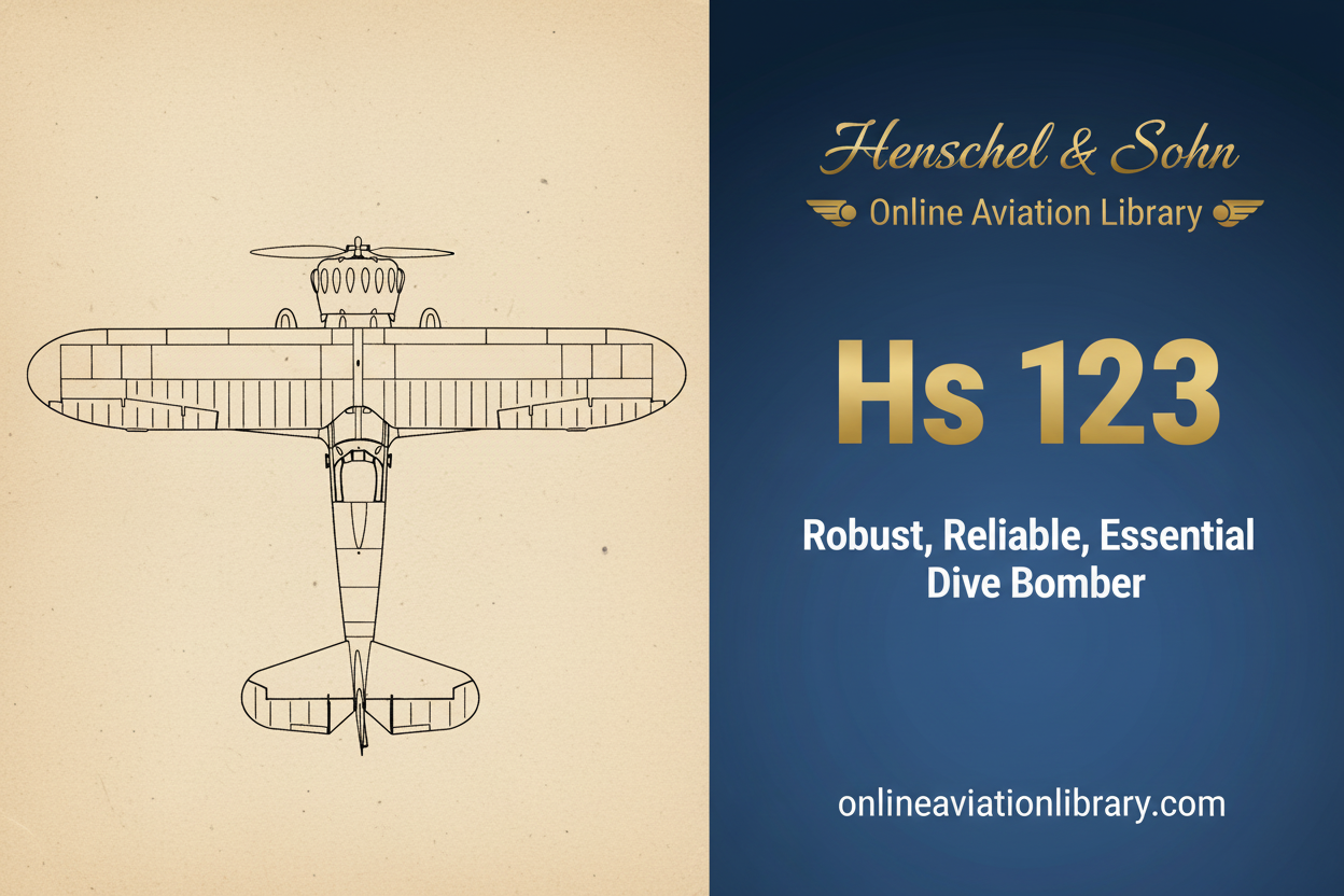 Henschel Hs 123 – Robust, Reliable, Essential Dive Bomber