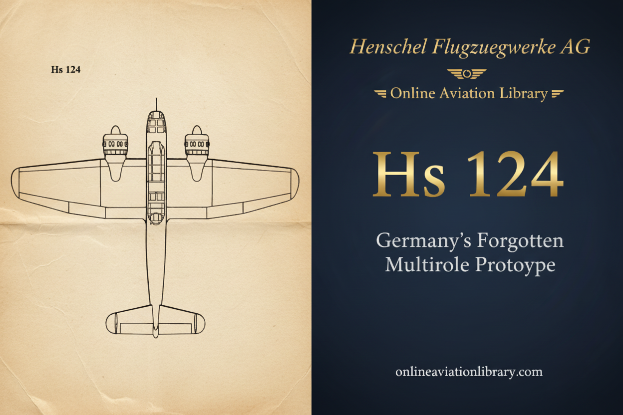 Henschel Hs 124 – Germany's Forgotten Multirole Prototype