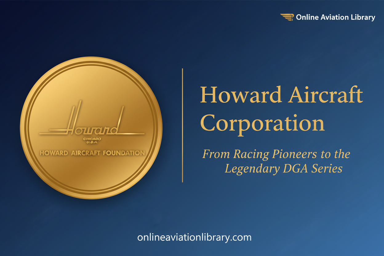 Howard Aircraft Corporation — From Racing Pioneers to the Legendary DGA Series