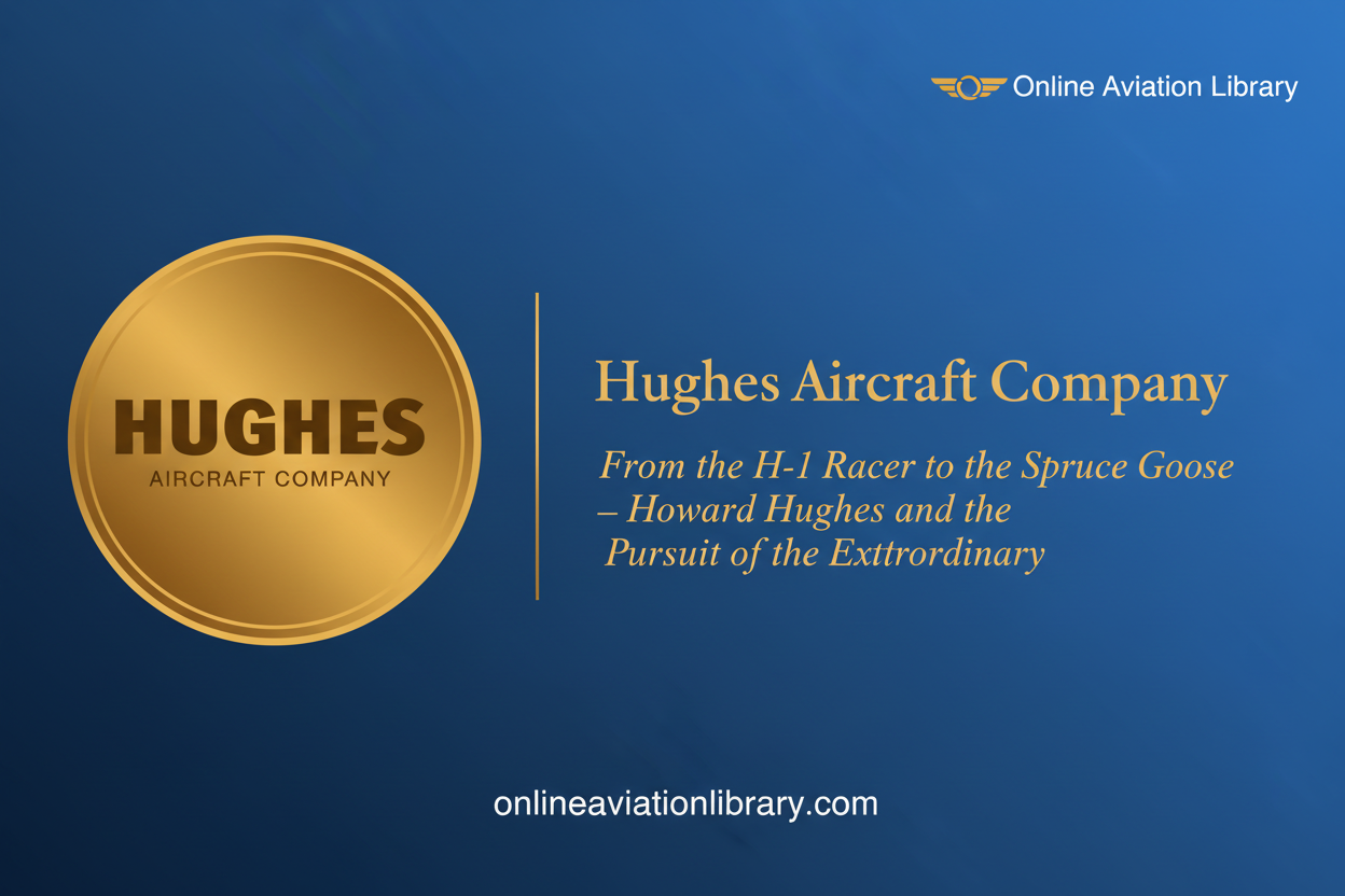 Hughes Aircraft Company — From the H-1 Racer to the Spruce Goose