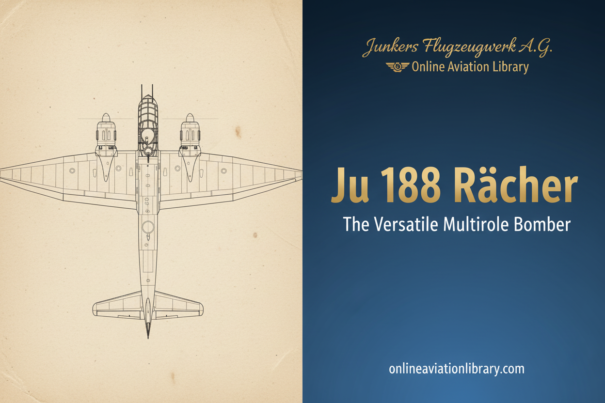 Junkers Ju 188 Rächer: The Versatile Multirole Bomber