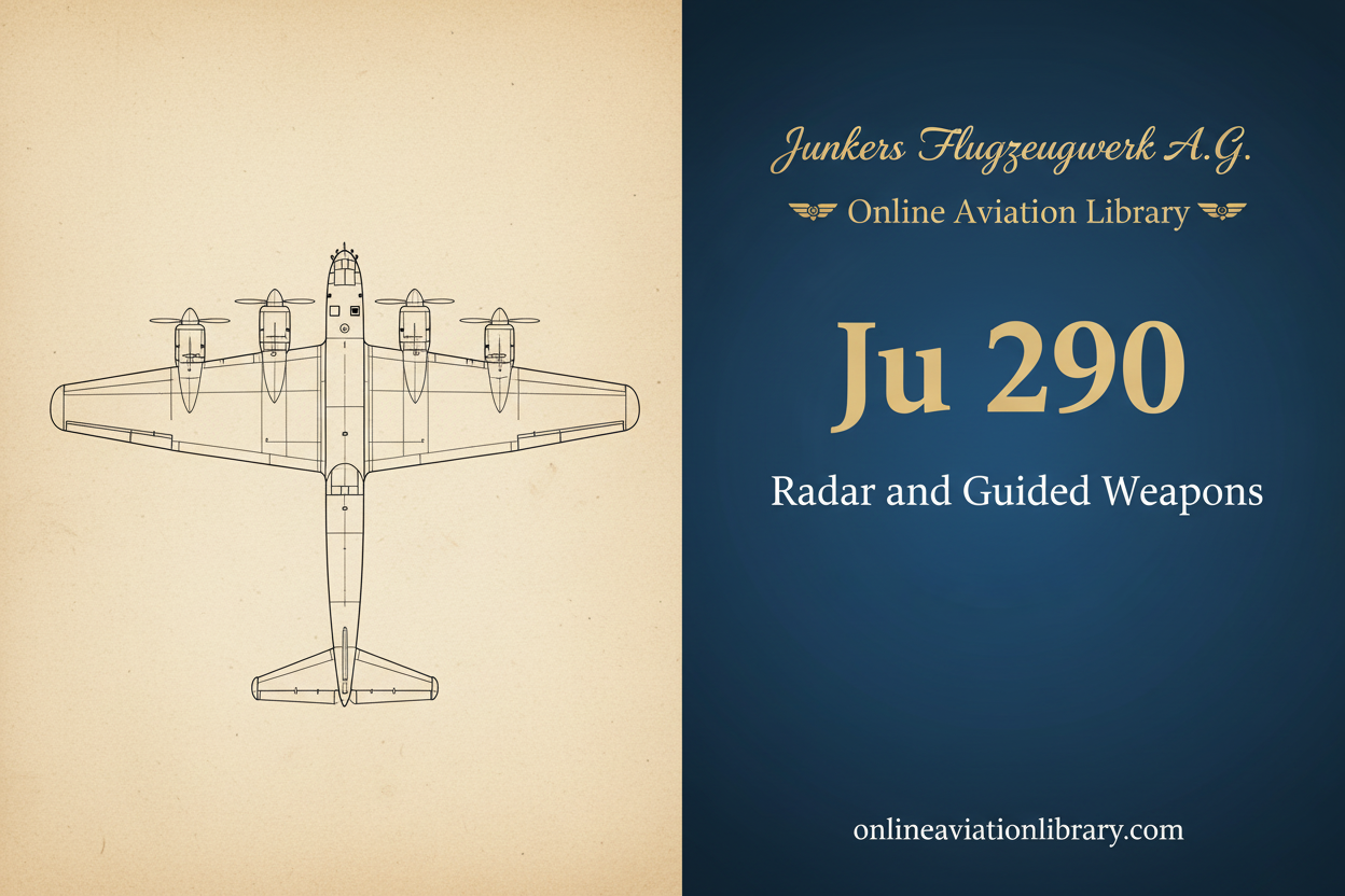 Junkers Ju 290: Radar and Guided Weapons