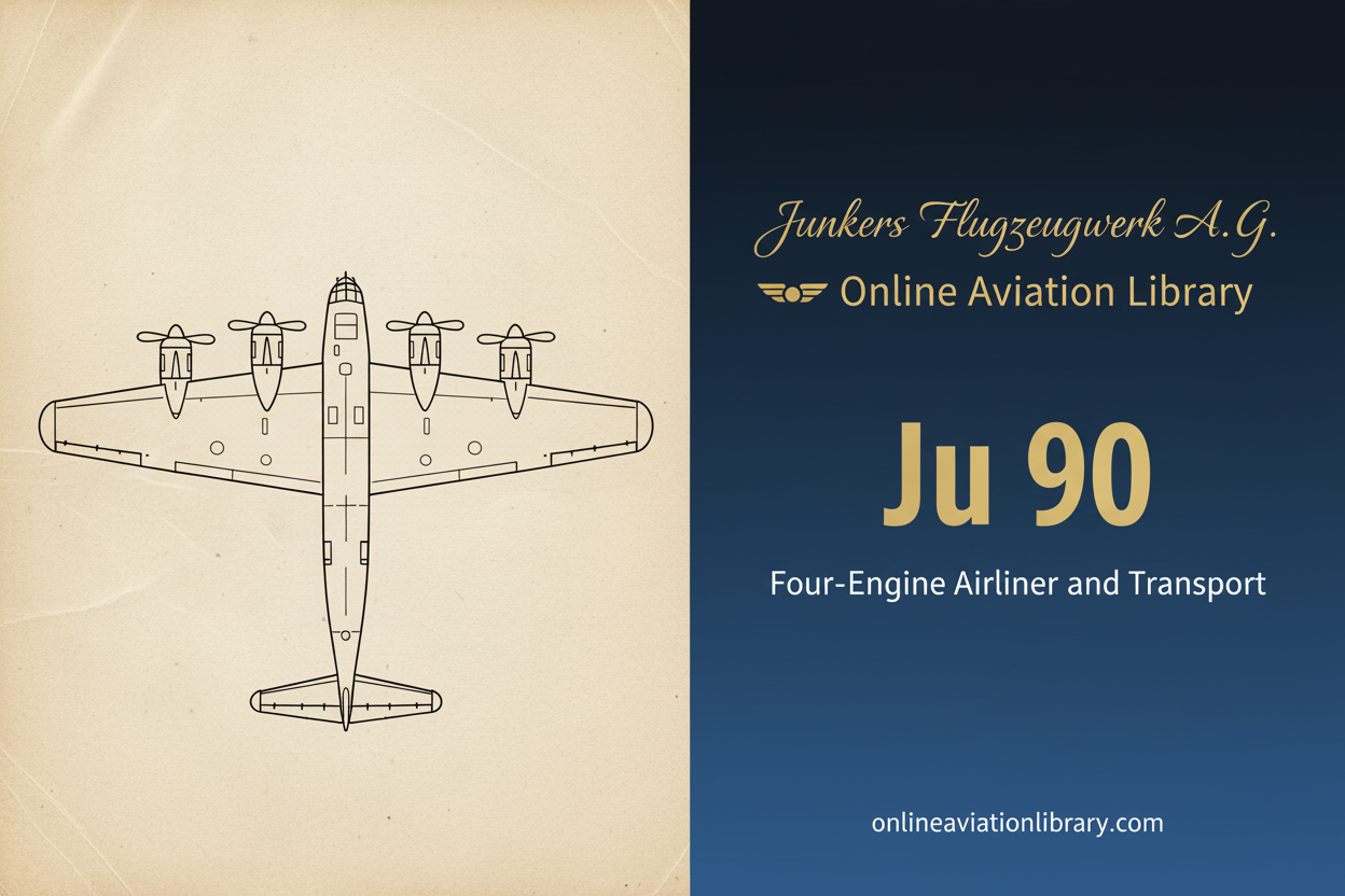Junkers Ju 90: From Lufthansa to the Luftwaffe