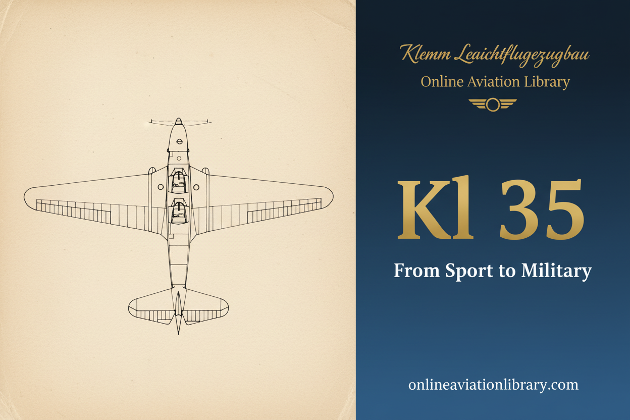 Klemm Kl 35: From Sport to Military Versatility