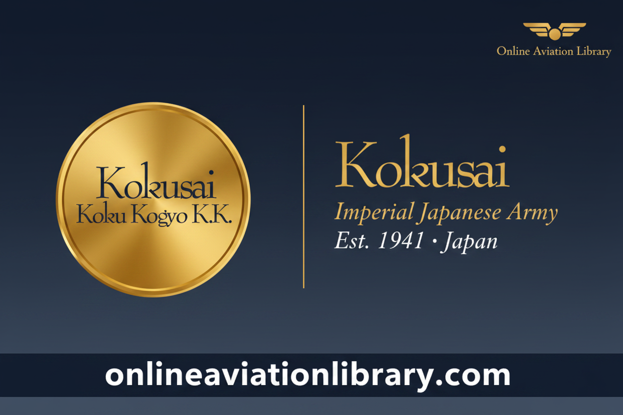 Kokusai Aviation Company (Nippon Kokusai Kōkū Kōgyō KK) — Aircraft & Engine Profile