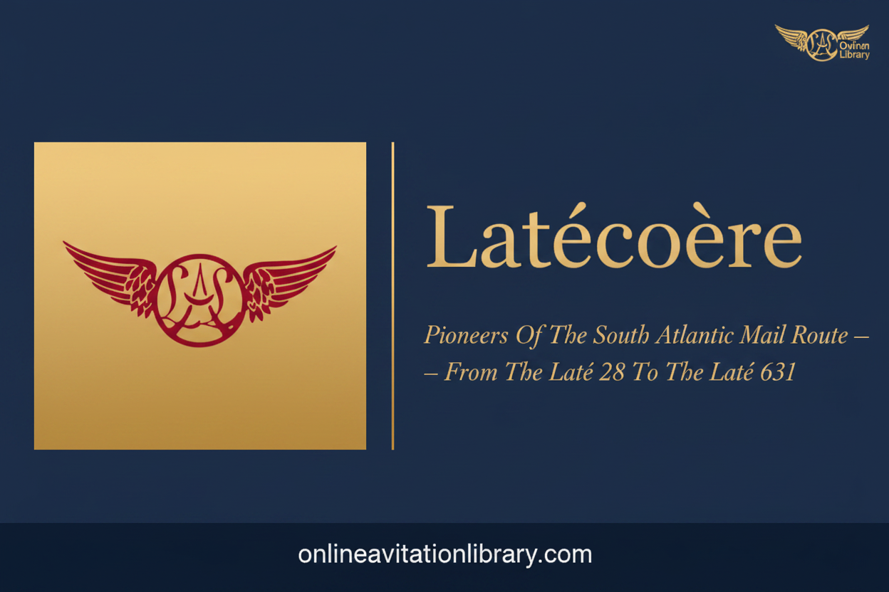 Latécoère — A History of French Aviation Innovation