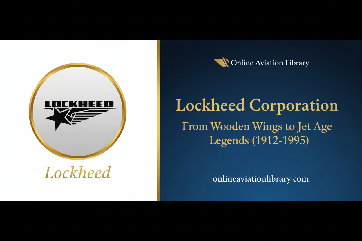 Lockheed Corporation: From Wooden Wings to Jet Age Legends (1912-1995)