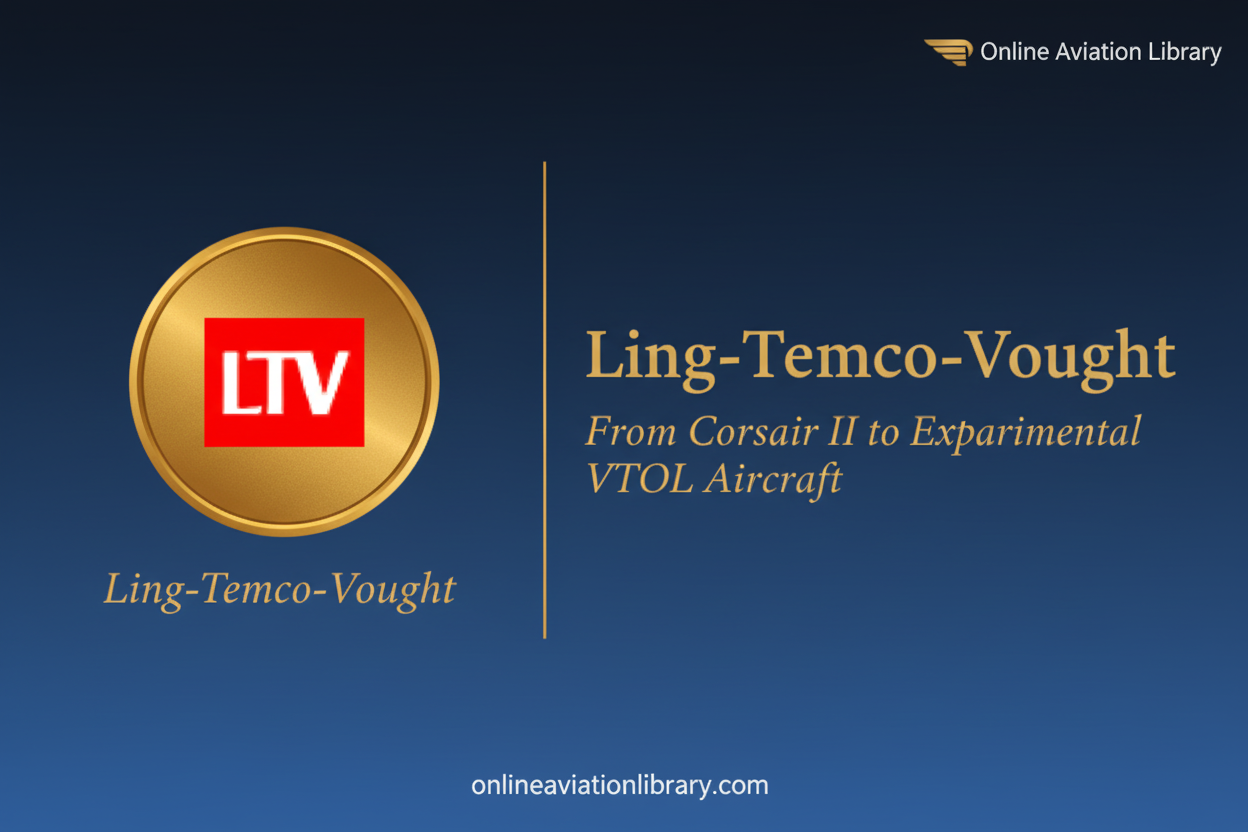 Ling-Temco-Vought (LTV): From Corsair II to Experimental VTOL Aircraft