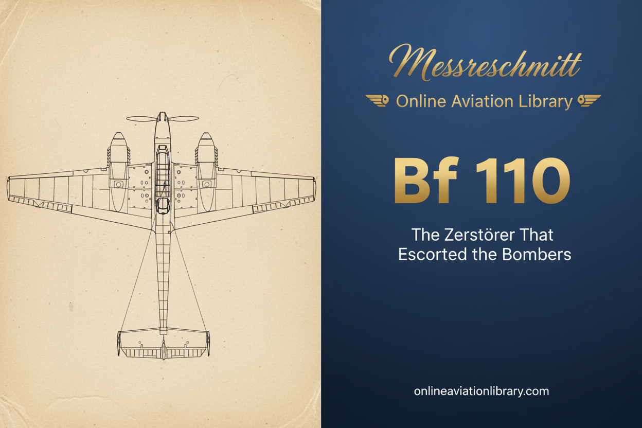 Messerschmitt Bf 110: The Zerstörer That Escorted the Bombers