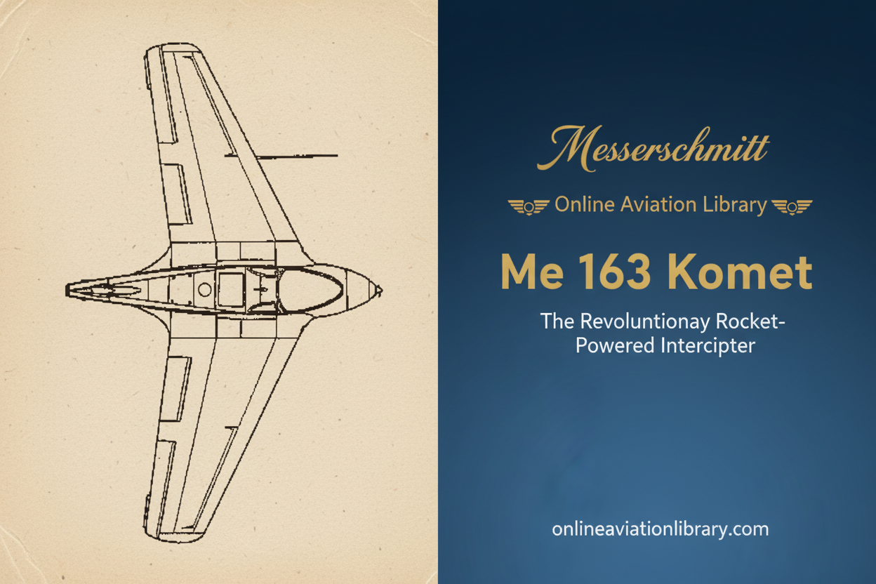 Messerschmitt Me 163 Komet: The Revolutionary Rocket-Powered Interceptor
