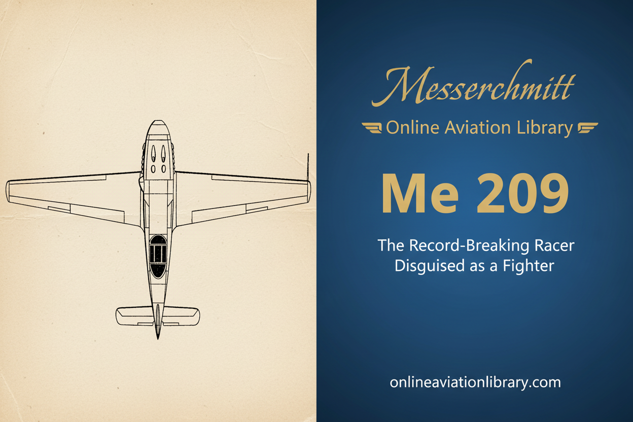 Messerschmitt Me 209: The Record-Breaking Racer Disguised as a Fighter