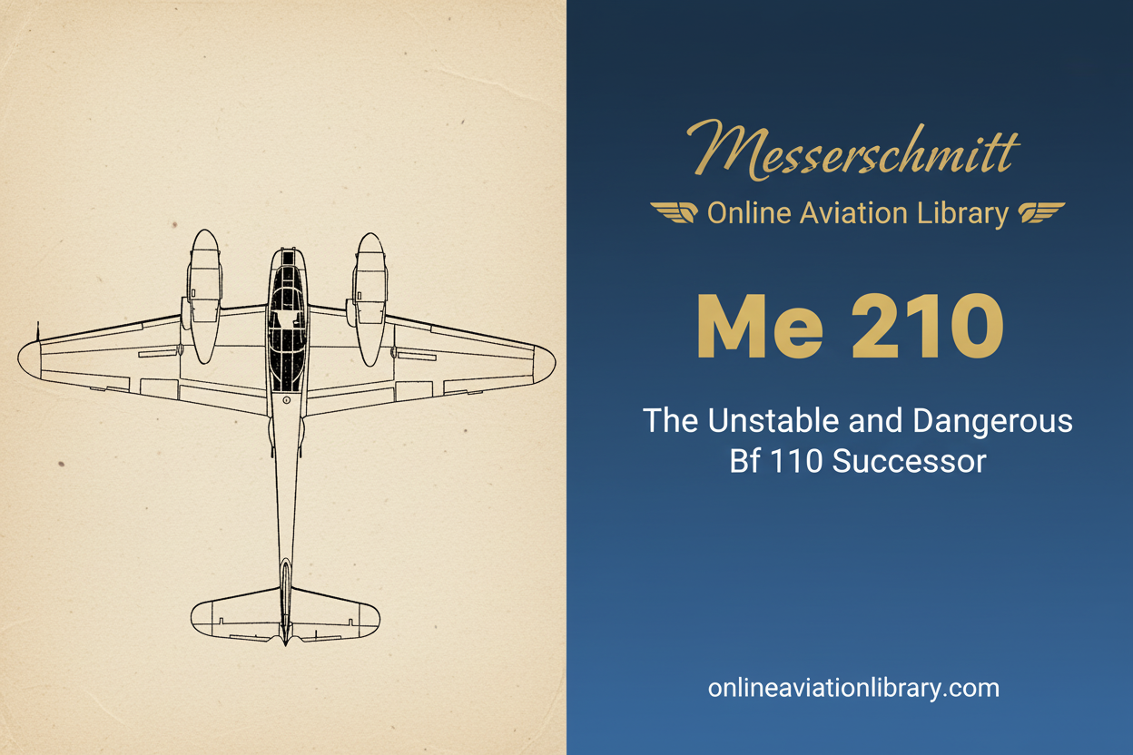 Messerschmitt Me 210: The Unstable and Dangerous Bf 110 Successor